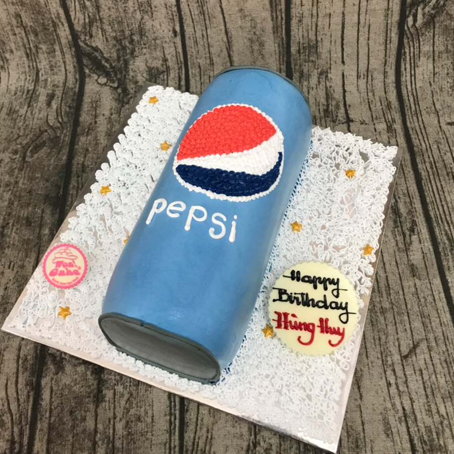 Bánh Kem Tạo Hình Sữa Tươi Pepsi